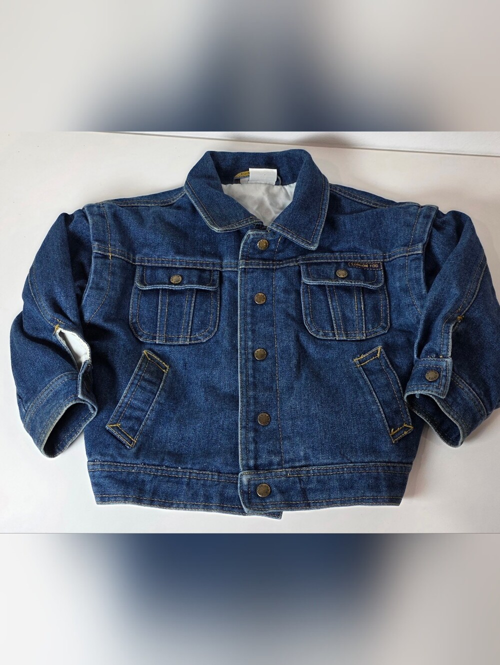 Vintage London Fog Toddler Jean Jacket